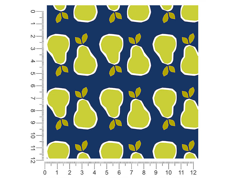 geometric sunrise fruit 1ft x 1ft Craft Sheets