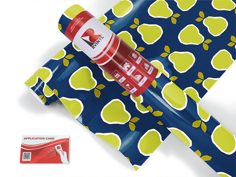 geometric sunrise fruit Craft Vinyl Roll