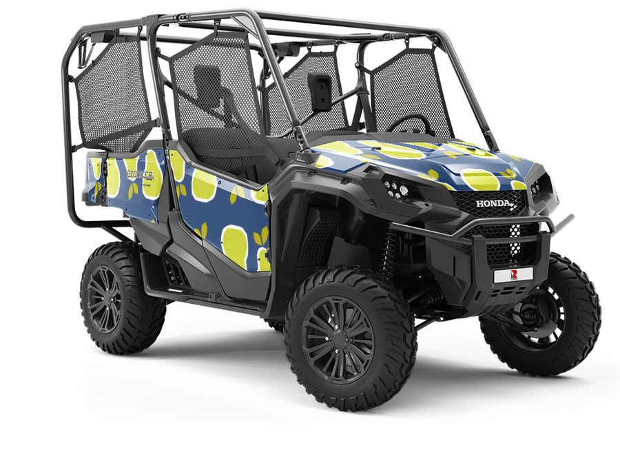 Geometric Sunrise Fruit Utility Vehicle Vinyl Wrap