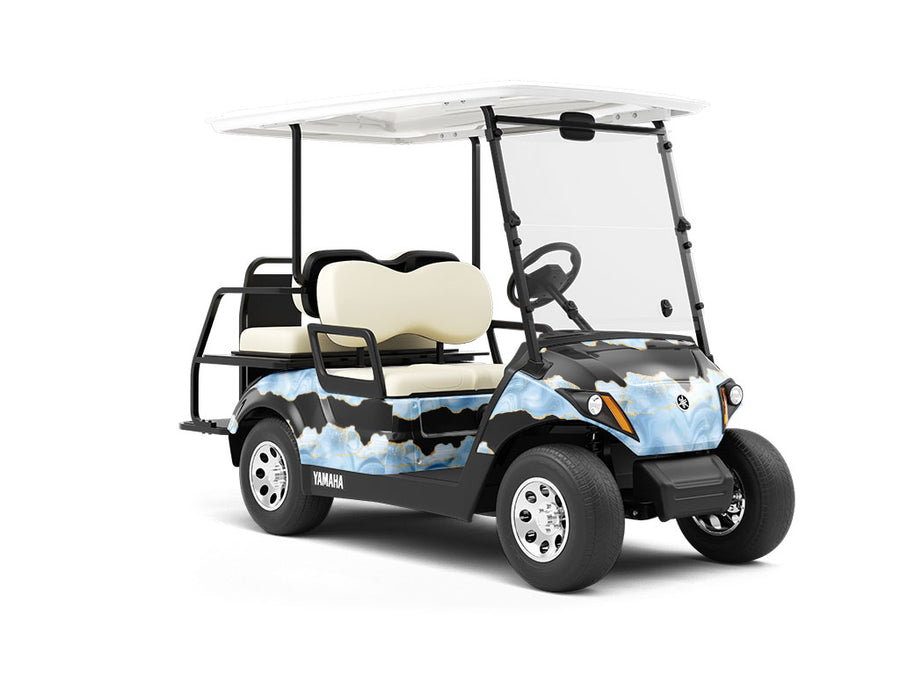 Georgium Sidus Gemstone Wrapped Golf Cart