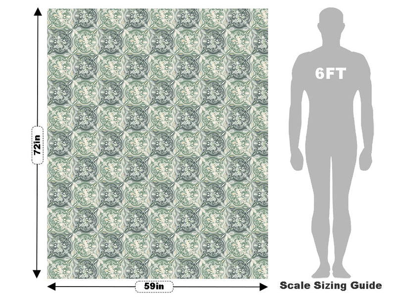 Gerbera Daisy Tile Vehicle Wrap Scale~Rwraps Series 914 Gerbera Daisy Tile Measurements~2