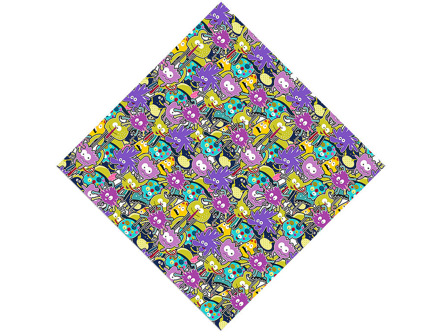 Germophobe Sticker Bomb Vinyl Wrap Pattern
