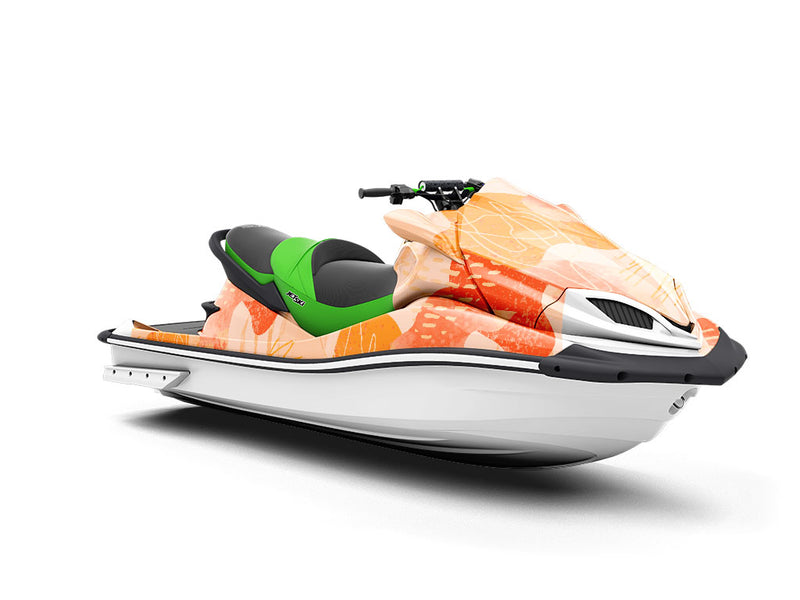 Get Ready Watercolor Jet Ski Vinyl Customized Wrap