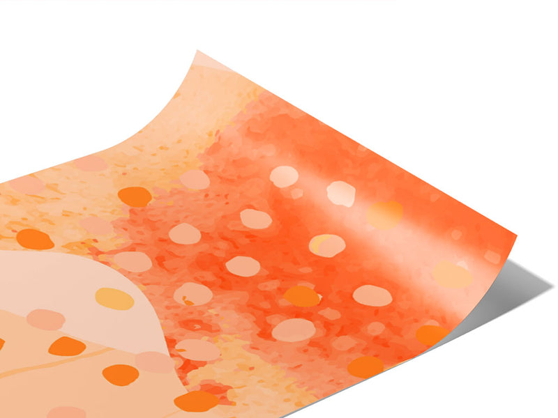 Get Ready Watercolor Vinyl Wraps~Rwraps Series 914 Digitally Printed Vinyl Wrap~0