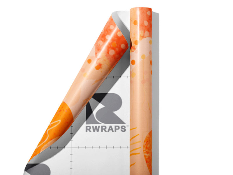 Get Ready Watercolor Wrap Film Sheets~Rwraps Series 914 Get Ready Watercolor Scrolled Sheet~3