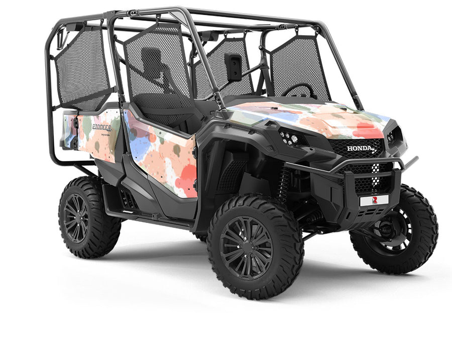 Getting Through It Watercolor Utility Vehicle Vinyl Wrap