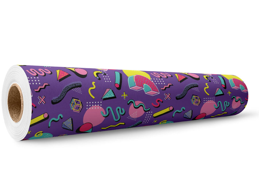 Ghost Town Retro Wrap Film Wholesale Roll~Rwraps Series 914 Digitally Printed Vinyl Roll~5