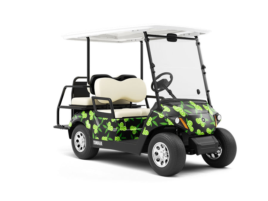 Gimlet Garnish Fruit Wrapped Golf Cart