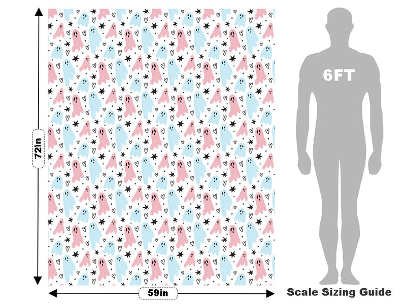 Girly Ghosties Halloween Vehicle Wrap Scale~Rwraps Series 914 Girly Ghosties Halloween Measurements~1