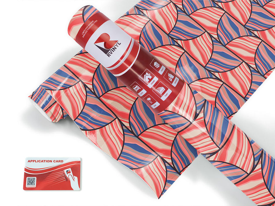 give and take art deco Craft Vinyl Roll