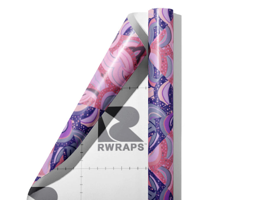 Giving Mother Art Deco Wrap Film Sheets~Rwraps Series 914 Giving Mother Art Deco Scrolled Sheet~3