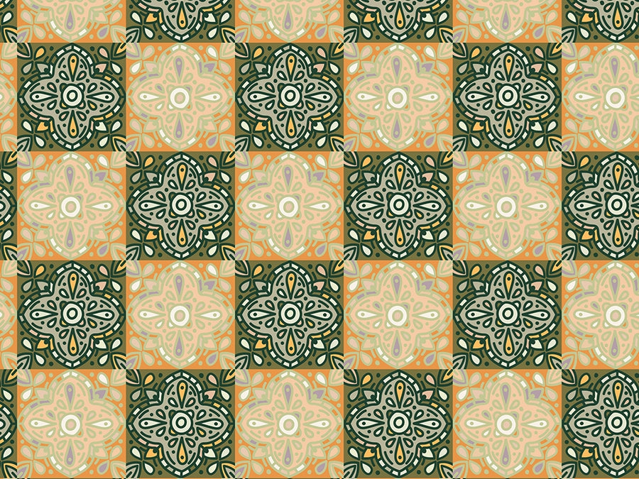Gladiolus Tile Vinyl Wrap Pattern~Rwraps Series 914 Digitally Printed Vinyl Wrap~0