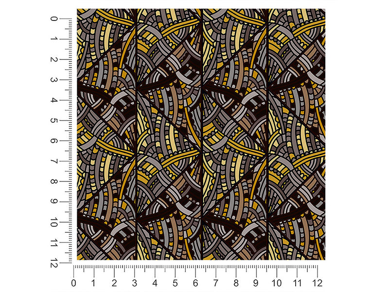 glass pomp art deco 1ft x 1ft Craft Sheets