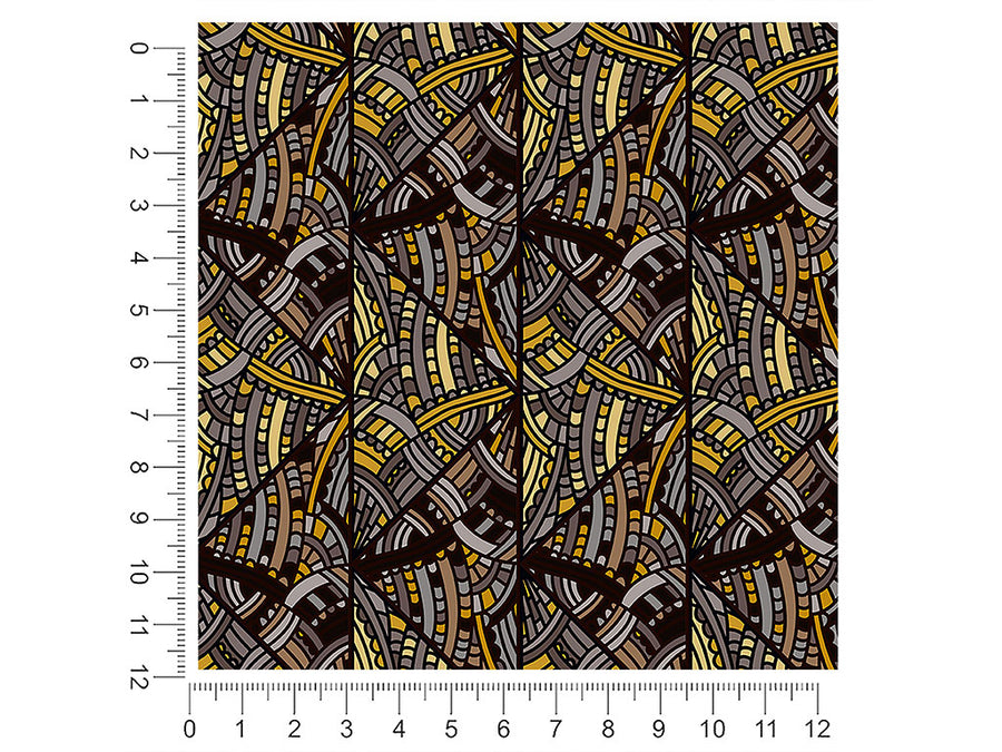glass pomp art deco 1ft x 1ft Craft Sheets