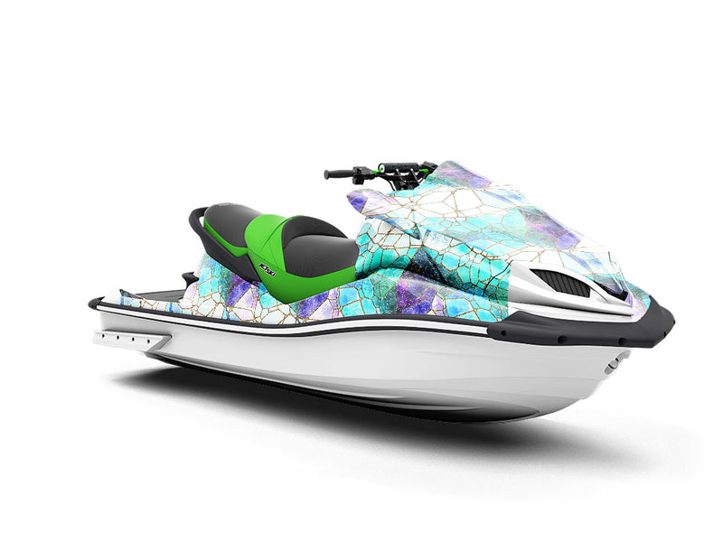 Glass River Mosaic Jet Ski Vinyl Customized Wrap