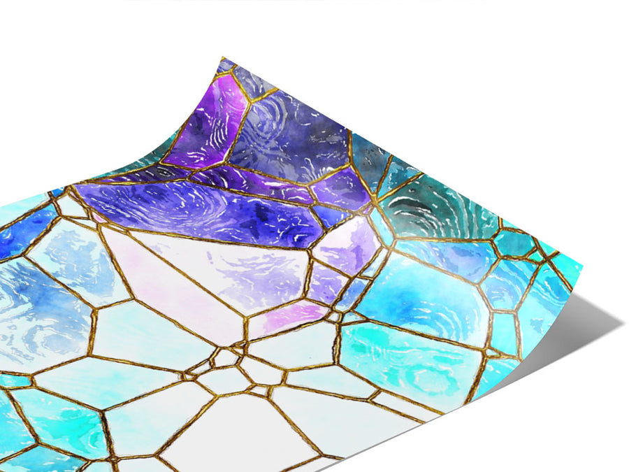 Glass River Mosaic Vinyl Wraps~Rwraps Series 914 Digitally Printed Vinyl Wrap~0