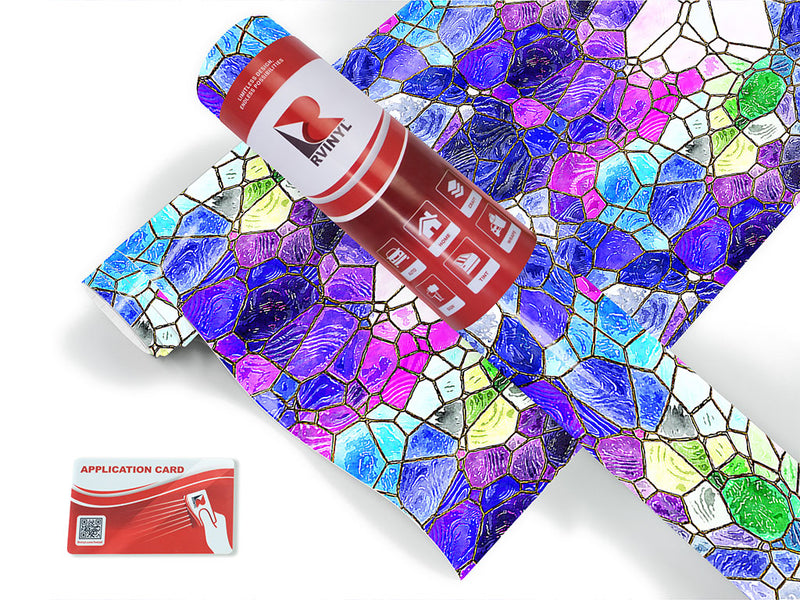 glass shoreline mosaic Craft Vinyl Roll