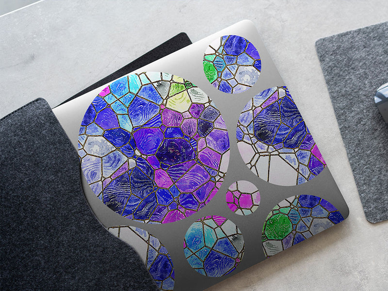 glass shoreline mosaic DIY Laptop Stickers