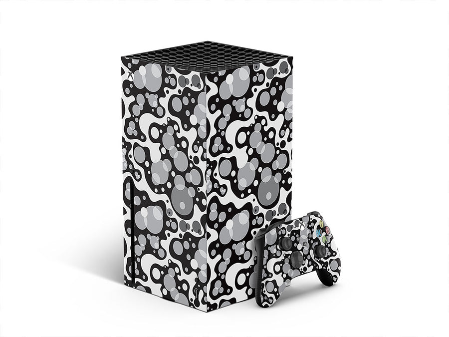 globular puddles abstract geometric XBOX DIY Decal