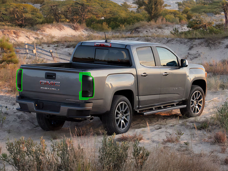 canyon Tail Light Tint Installation Points