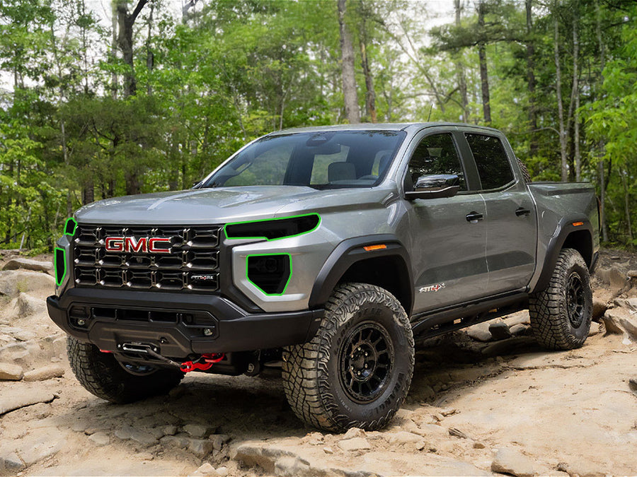gmc canyon 2023-2024 Headlight Tint Location