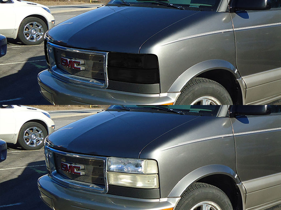 gmc safari 2003-2005 Headlight Tint Appearance