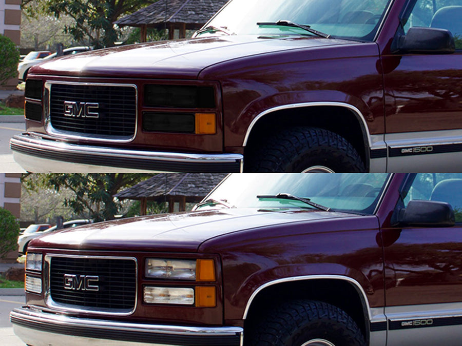 gmc sierra 1992-1998 Headlight Tint Appearance
