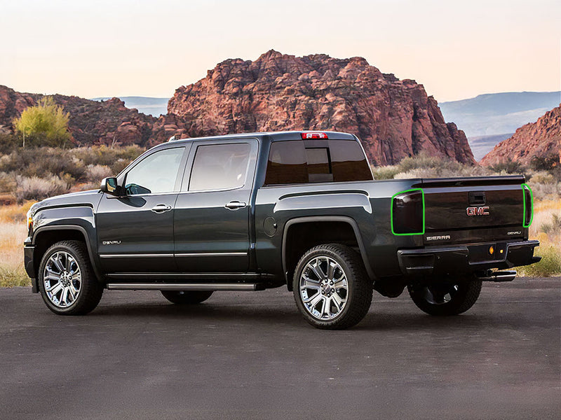 sierra Tail Light Tint Installation Points