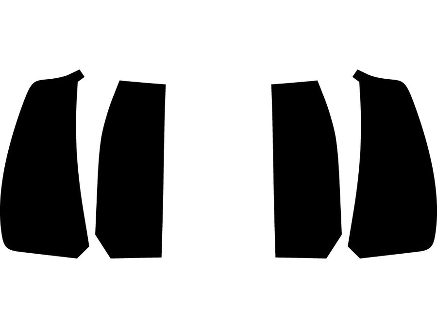 sierra Precut Tail Light Tint Diagram