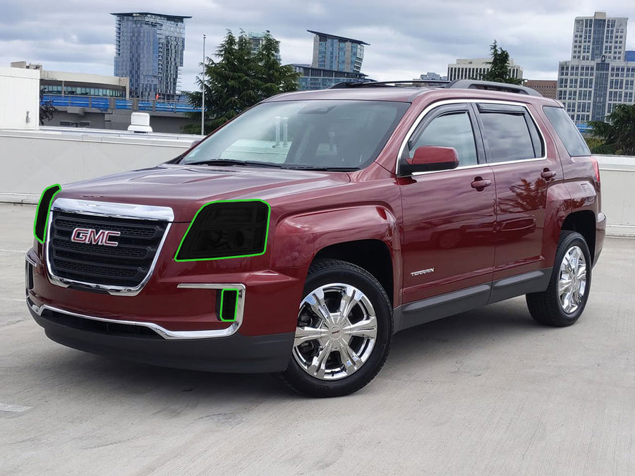 gmc terrain 2016-2017 Headlight Tint Location