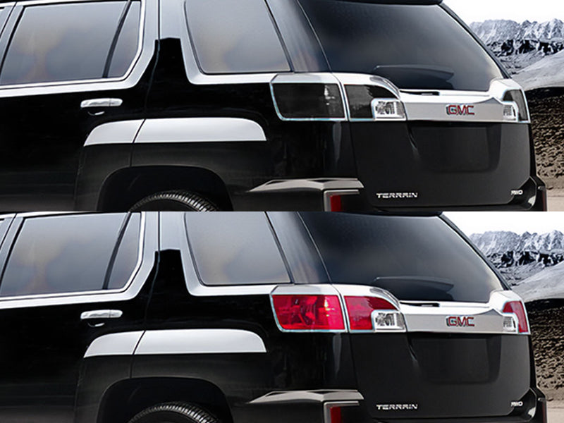 terrain Before and After Smoked Taillights