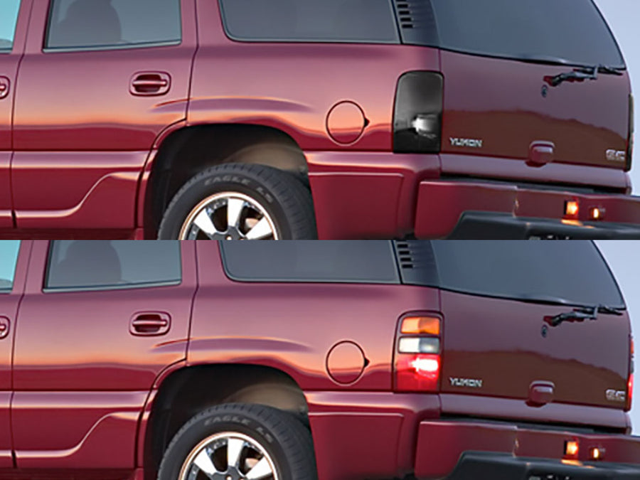 yukon Before and After Smoked Taillights