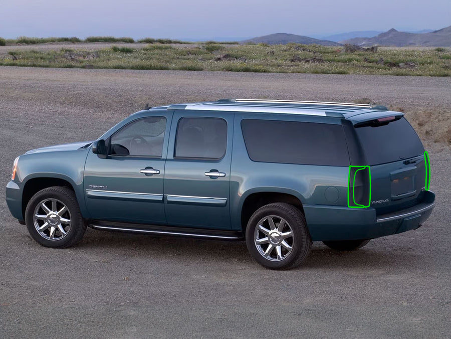 yukon Tail Light Tint Installation Points