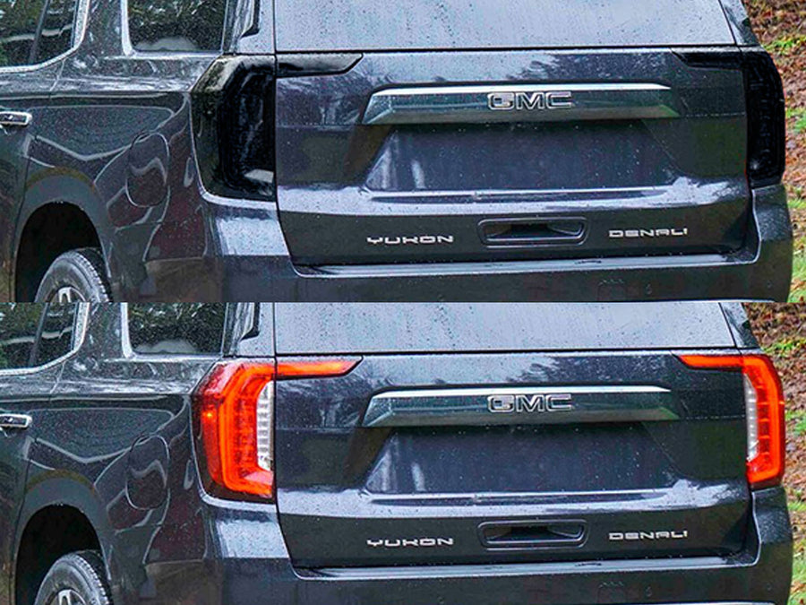 phaeton Before and After Smoked Taillights