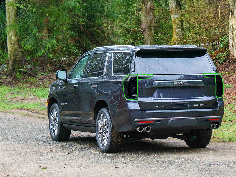 phaeton Tail Light Tint Installation Points