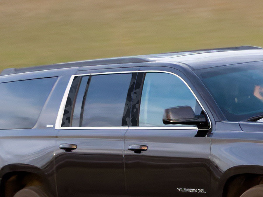 gmc yukon 2015-2020 (xl) Camo Pillar Cover Diagram