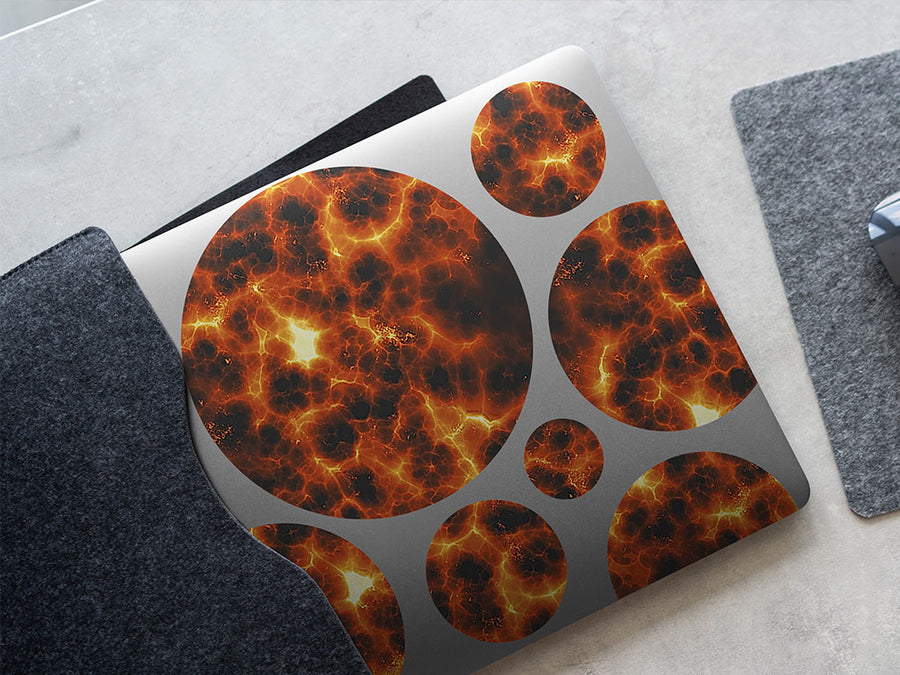 gnarled earth lava DIY Laptop Stickers