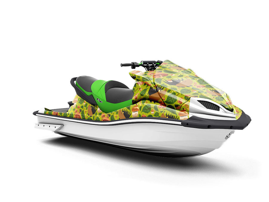 Go Fast Animal Jet Ski Vinyl Customized Wrap