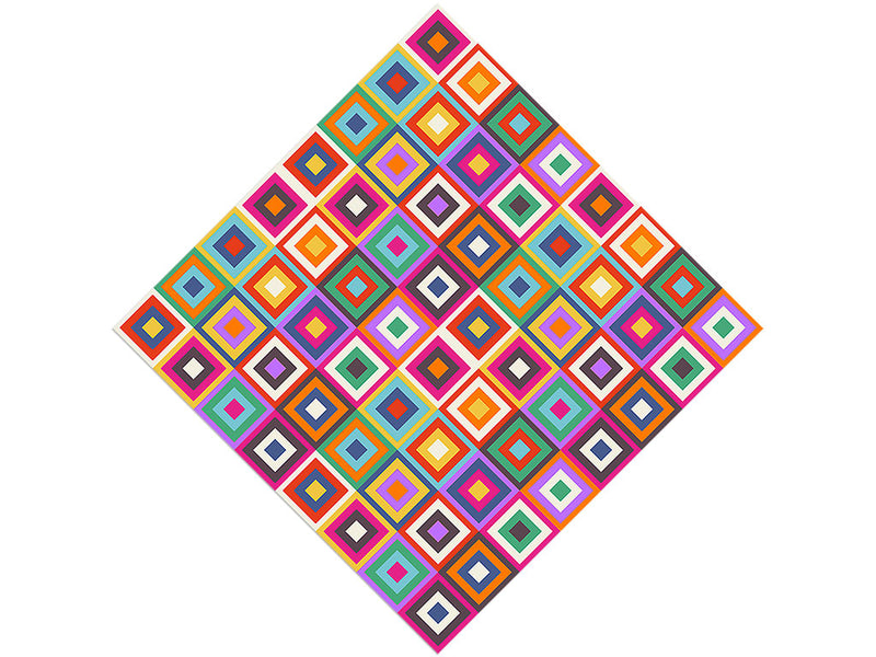 Go Sixties Mosaic Vinyl Wrap Pattern