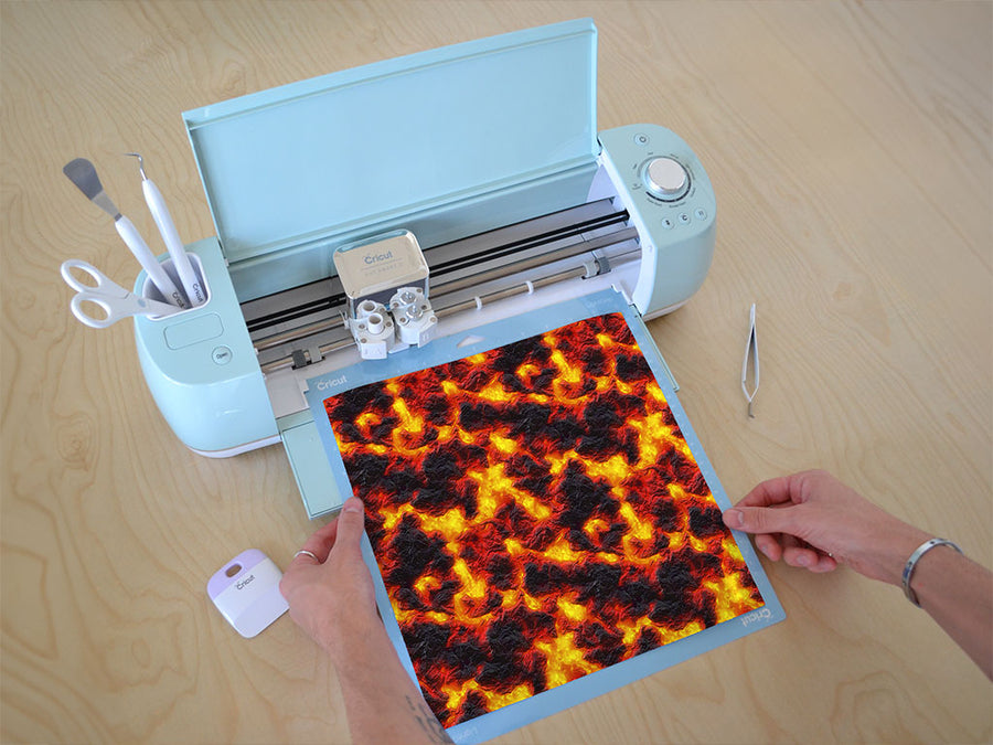 god vulcan lava Cricut Compatible Vinyl
