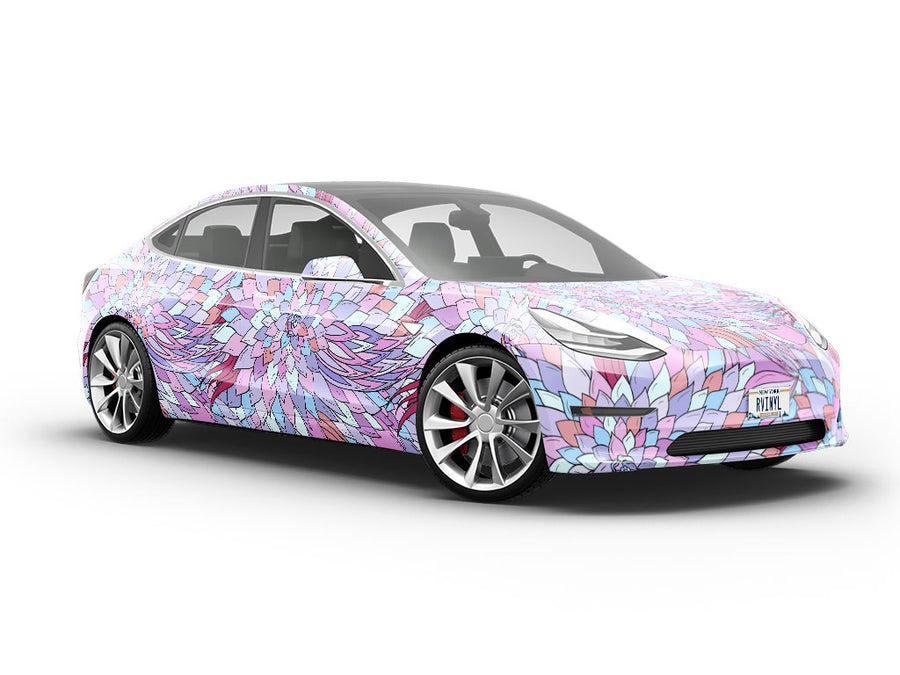 Goddess Kishar Floral Vehicle Vinyl Wrap