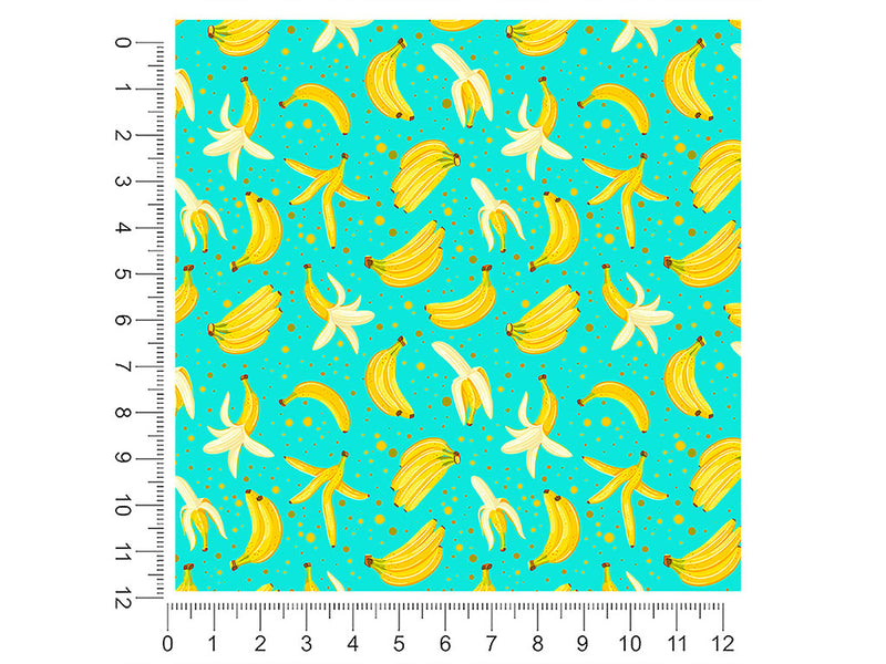 going bananas fruit 1ft x 1ft Craft Sheets