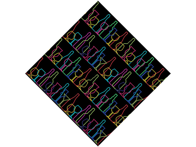 Going Cross-Eyed Alcohol Vinyl Wrap Pattern