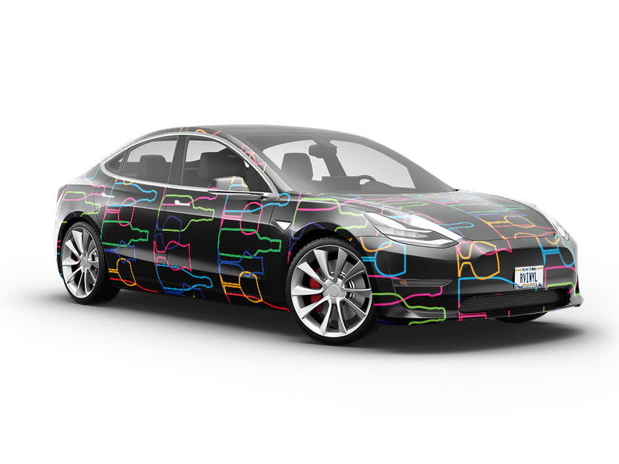 Going Cross-Eyed Alcohol Vehicle Vinyl Wrap