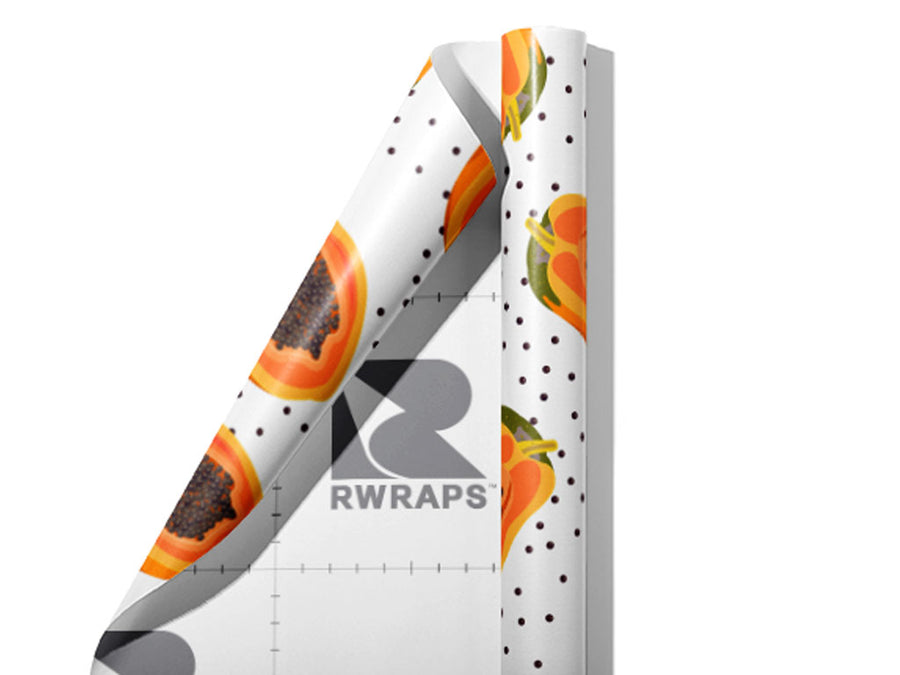 Going Solo Fruit Wrap Film Sheets~Rwraps Series 914 Going Solo Fruit Scrolled Sheet~3