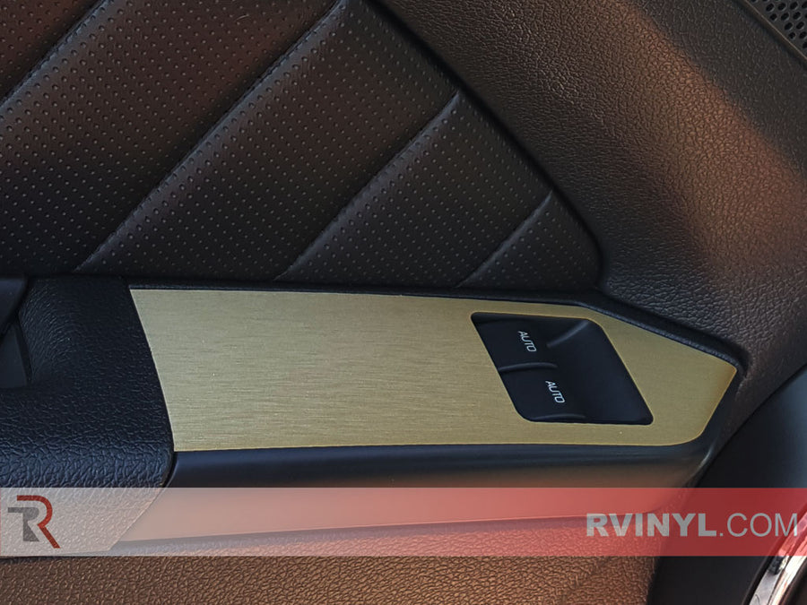 Rwraps™ Gold Brushed Aluminum Vinyl Wrap