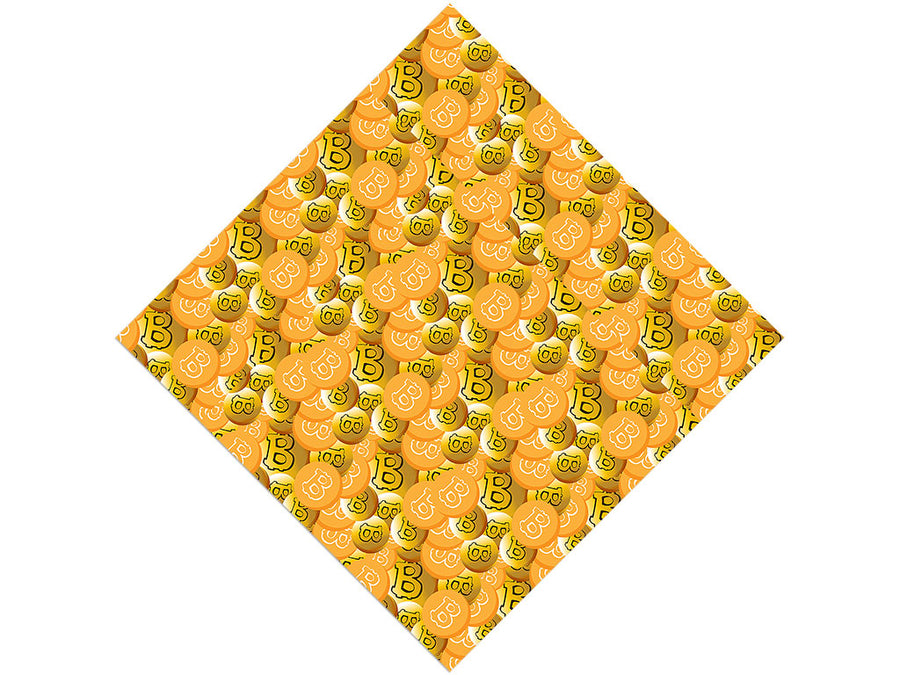 Gold Coins Technology Vinyl Wrap Pattern~Rwraps Series 914 Digitally Printed Vinyl Wrap~0