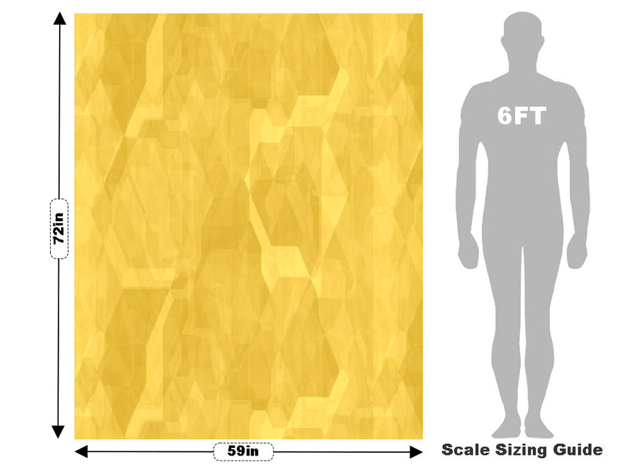 Gold Dust Watercolor Vehicle Wrap Scale~Rwraps Series 914 Gold Dust Watercolor Measurements~1