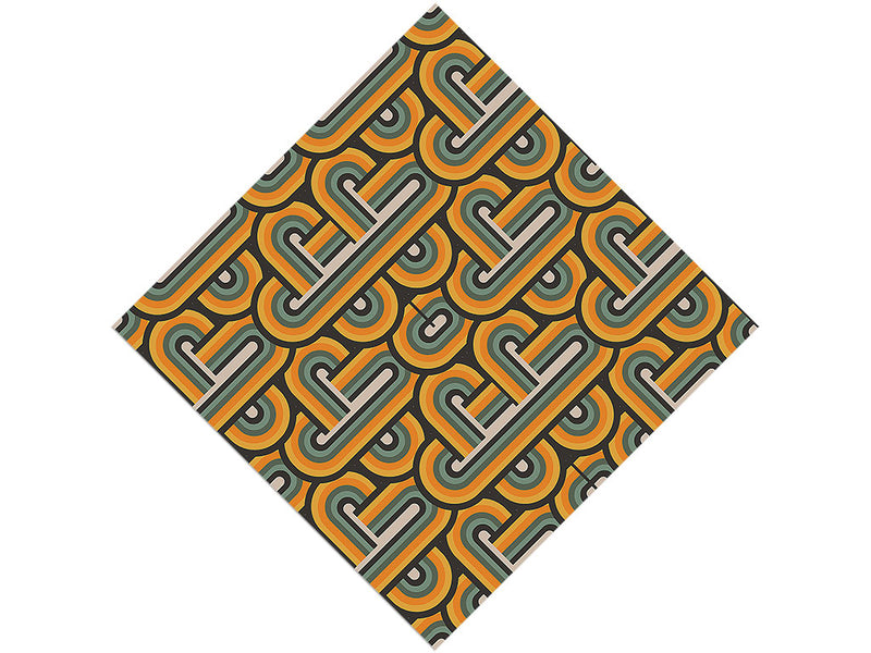 Gold Finger Retro Vinyl Wrap Pattern