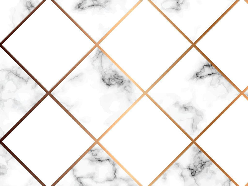 Gold Inlay Tile Vinyl Wrap Pattern~Rwraps Series 914 Digitally Printed Vinyl Wrap~0